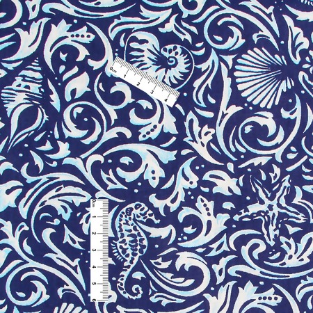 Tecido Patchwork Eva e Eva Coleção Areia e Mar 0,48x1,46mts FL