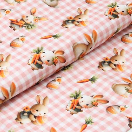 Tecido Patchwork Digital Páscoa Circulo 493309 2984 0,48x1,50mts