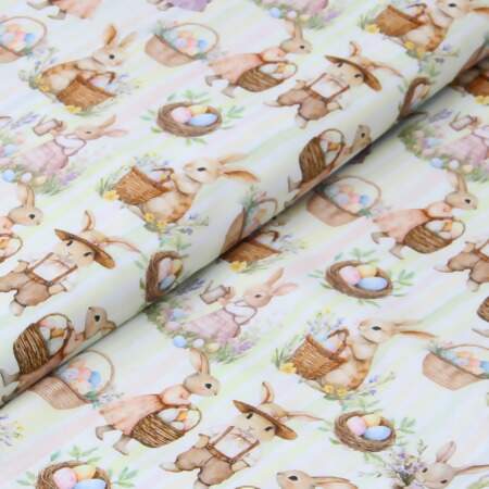 Tecido Patchwork Digital Páscoa Circulo 493384 2988 0,48x1,50mts