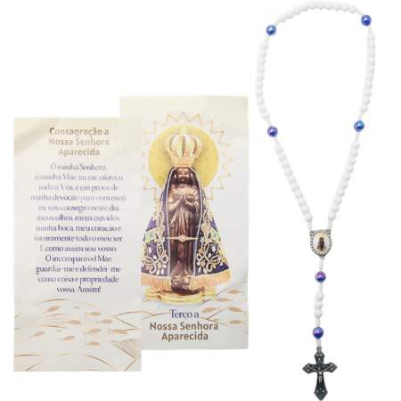 Terço Nossa Senhora Aparecida com Folheto