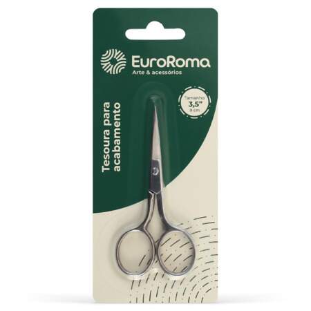 Tesoura Para Acabamento EuroRoma 9cm 