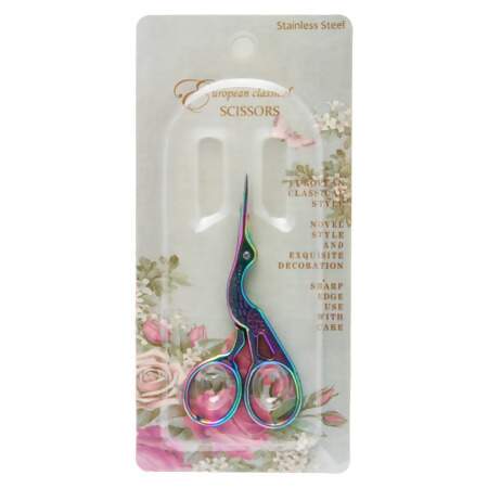 Tesoura para Bordar Cegonha Furtacor 9cm