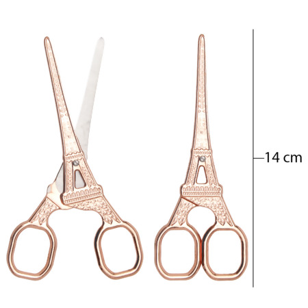 Tesoura Torre Eiffel 14cm