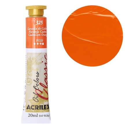 Tinta Acrilex Óleo Oil Colors Ref.14123 com 20ml
