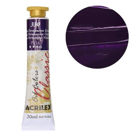 Tinta Acrilex Óleo Oil Colors Ref.14123 com 20ml