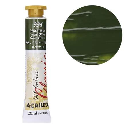Tinta Acrilex Óleo Oil Colors Ref.14123 com 20ml