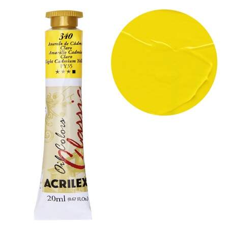 Tinta Acrilex Óleo Oil Colors Ref.14123 com 20ml