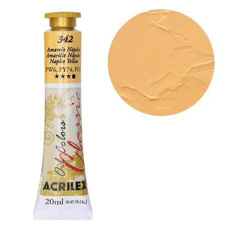 Tinta Acrilex Óleo Oil Colors Ref.14123 com 20ml