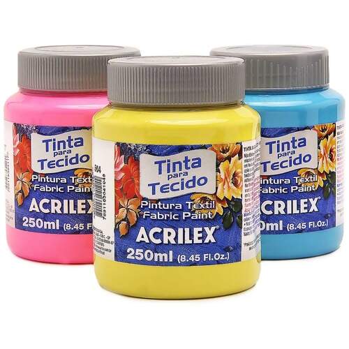 Tinta Acrilex para Tecido Fosca Ref.4125 250ml