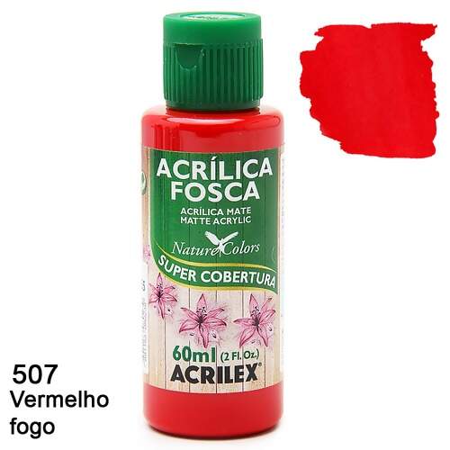 Tinta Acrilex Acrílica Fosca Nature Colors Ref.3560 60ml