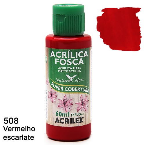 Tinta Acrilex Acrílica Fosca Nature Colors Ref.3560 60ml