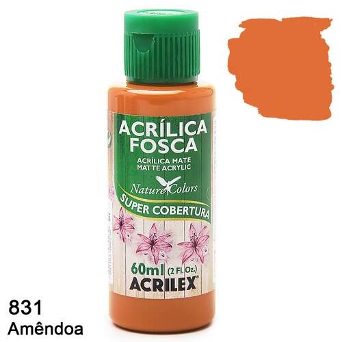 Tinta Acrilex Acrílica Fosca Nature Colors Ref.3560 60ml