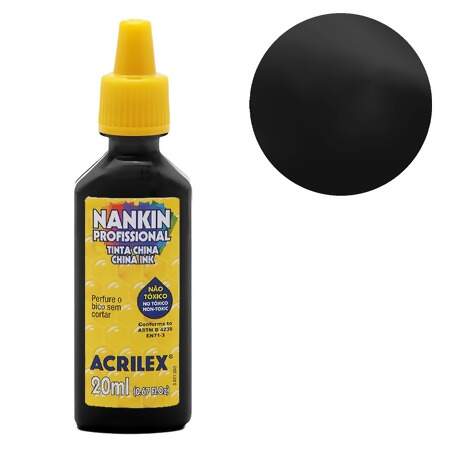 Tinta Nankin Acrilex Ref.05120 20ml