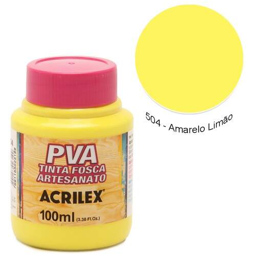Tinta Acrilex Fosca para Artesanato PVA Ref.3210 100ml