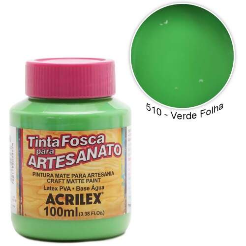 Tinta Acrilex Fosca para Artesanato PVA Ref.3210 100ml