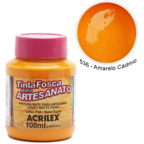 Tinta Acrilex Fosca para Artesanato PVA Ref.3210 100ml
