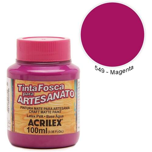 Tinta Acrilex Fosca para Artesanato PVA Ref.3210 100ml