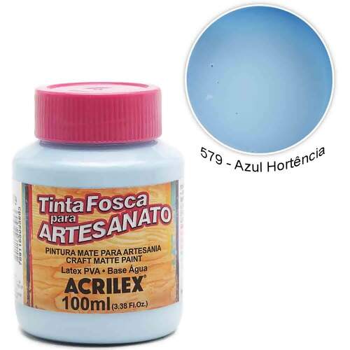 Tinta Acrilex Fosca para Artesanato PVA Ref.3210 100ml