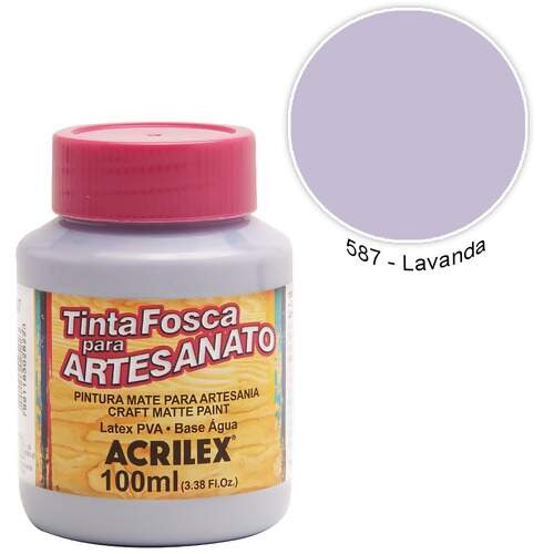 Tinta Acrilex Fosca para Artesanato PVA Ref.3210 100ml