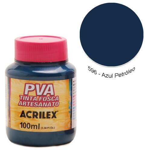 Tinta Acrilex Fosca para Artesanato PVA Ref.3210 100ml