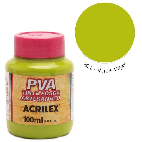 Tinta Acrilex Fosca para Artesanato PVA Ref.3210 100ml