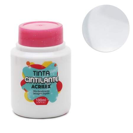 Tinta Acrilex PVA Cintilante Ref.03710 100ml