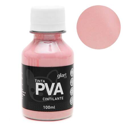 Tinta PVA Cintilante Gliart 100ml