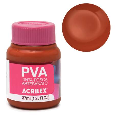 Tinta PVA Fosca para Artesanato Acrilex Ref.3240 37ml
