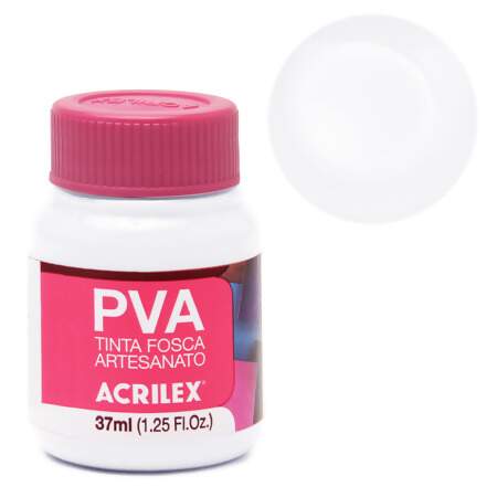 Tinta PVA Fosca para Artesanato Acrilex Ref.3240 37ml