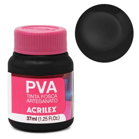 Tinta PVA Fosca para Artesanato Acrilex Ref.3240 37ml