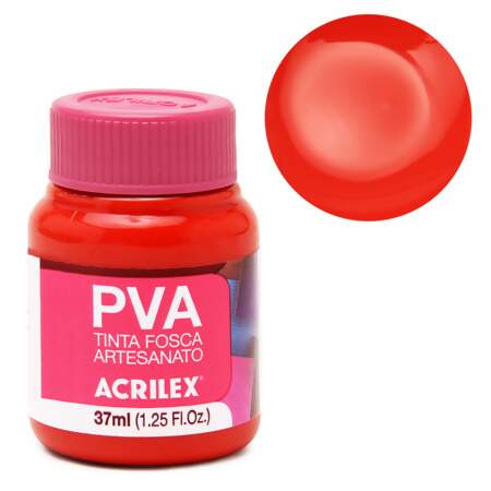 Tinta PVA Fosca para Artesanato Acrilex Ref.3240 37ml