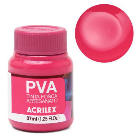 Tinta PVA Fosca para Artesanato Acrilex Ref.3240 37ml