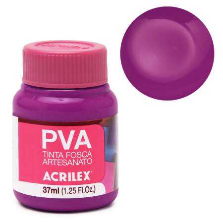 Tinta PVA Fosca para Artesanato Acrilex Ref.3240 37ml