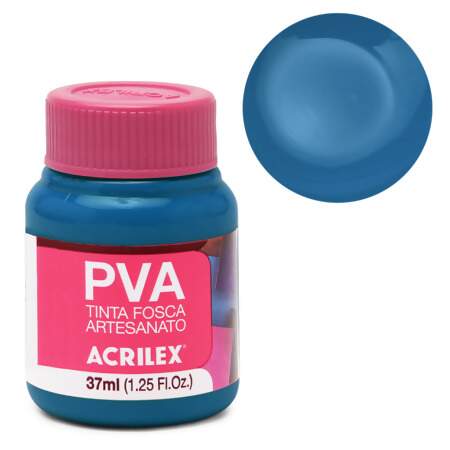 Tinta PVA Fosca para Artesanato Acrilex Ref.3240 37ml