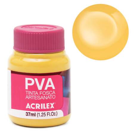 Tinta PVA Fosca para Artesanato Acrilex Ref.3240 37ml