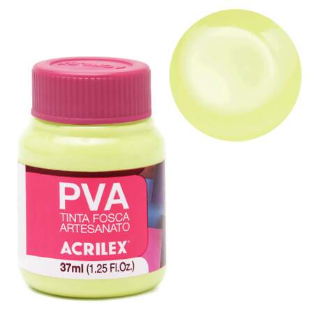 Tinta PVA Fosca para Artesanato Acrilex Ref.3240 37ml
