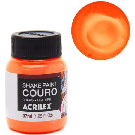 Tinta Shake Paint Couro Acrilex R.13037 37ml