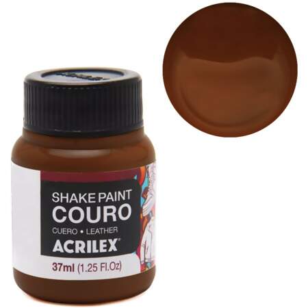 Tinta Shake Paint Couro Acrilex R.13037 37ml