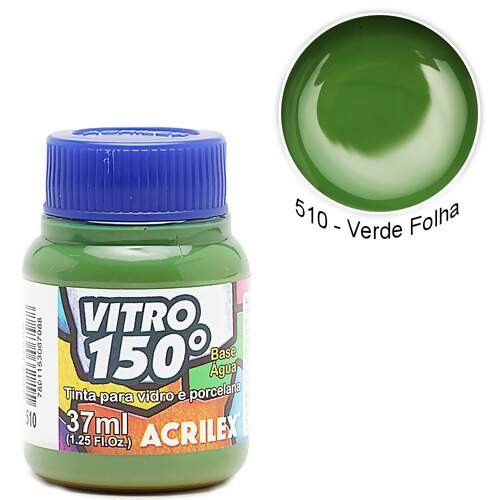Tinta Acrilex Vitro 150° Base Água Ref.01140 37ml