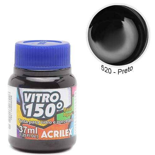 Tinta Acrilex Vitro 150° Base Água Ref.01140 37ml
