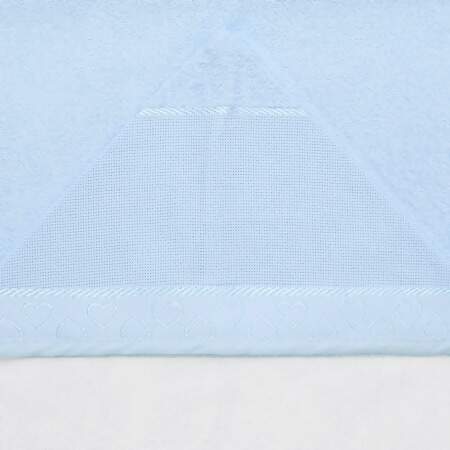 Toalha De Banho com Capuz para Bordar Dohler Baby Love 90x70cm