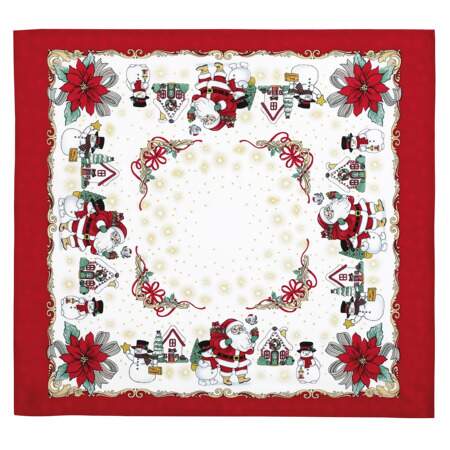 Toalha de Mesa Athenas Quadrada Dohler Natal 119 78x78cm