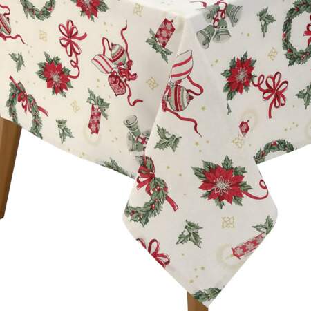 Toalha de Mesa Celebra Quadrada Dohler Natal 121 1,60x1,60mts