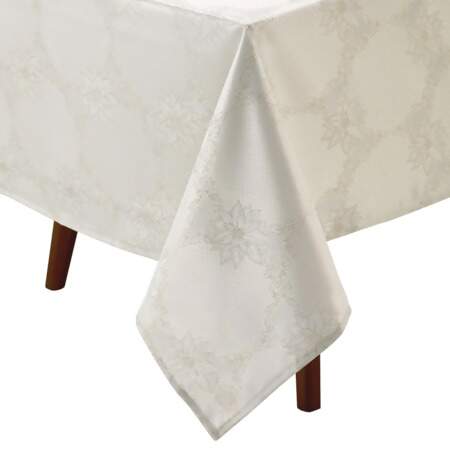 Toalha de Mesa Jacquard Lumina II Quadrada Dohler Natal TJ-4885 A 1,60x1,60mts