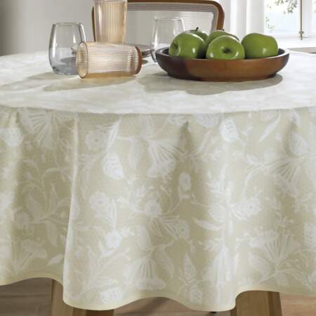 Toalha de Mesa Athenas Redonda Dohler Graça 1,60mts