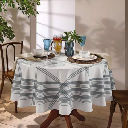 Toalha de Mesa Renova Redonda Dohler Luna D Cor A 1,80mts