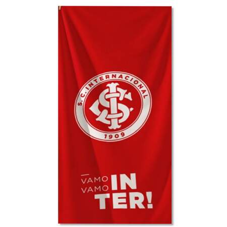 Toalha de Praia Velour Dohler Times de Futebol 70cmx1,40mts 
