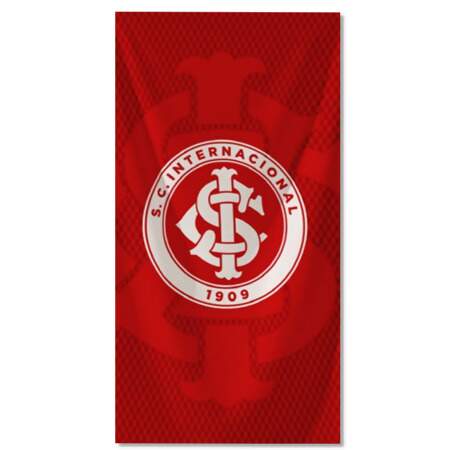 Toalha de Praia Velour Dohler Times de Futebol 70cmx1,40mts 