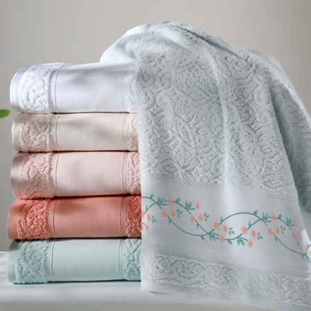 Toalha de Rosto Jacq. para Pintar Sofia Dohler 50cmx80cm