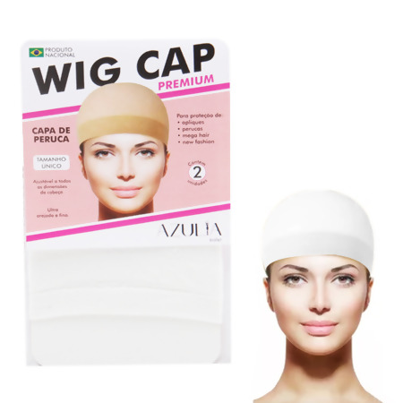 Touca Capa de Peruca Wig Cap com 2 Und